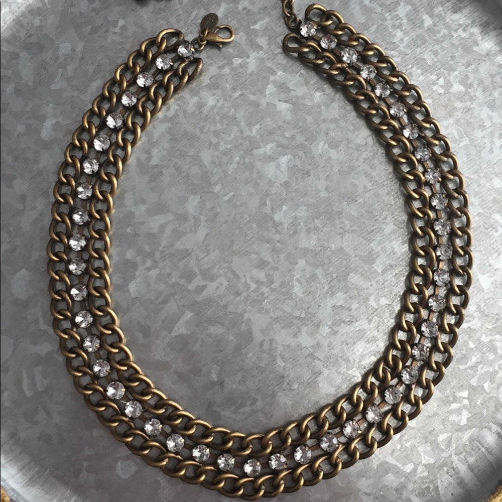 Express Crystal Statement Necklace